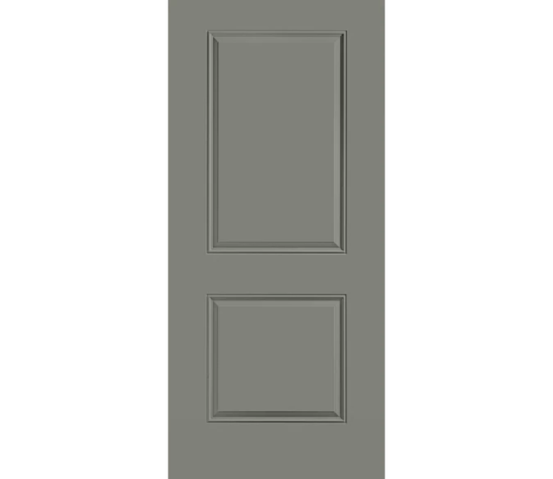 Boston 2 Panel Square Steel Entry Door