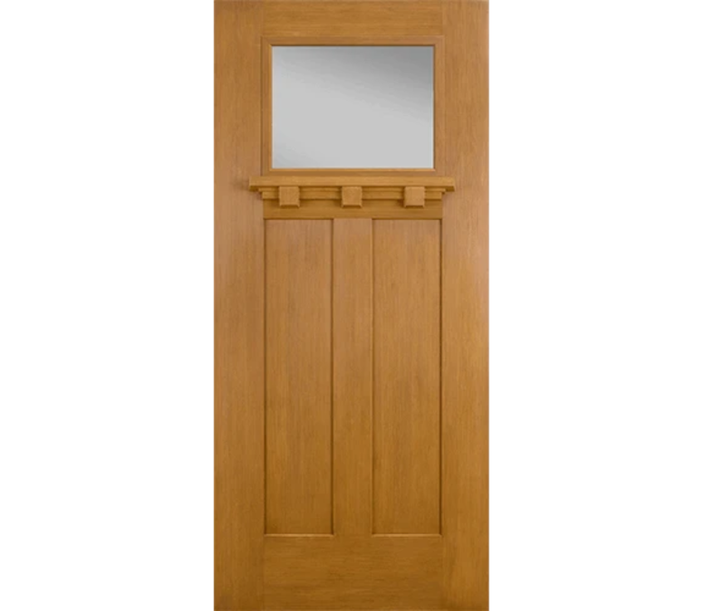 Boston Craftsman Light Fiberglass Entry Door