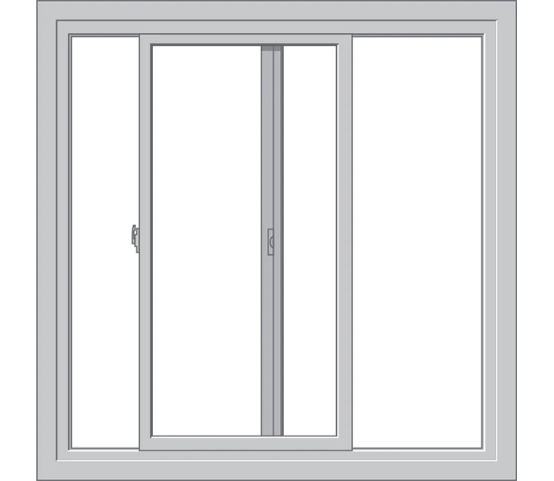 Boston Pella Hurricane Shield Series Vinyl Sliding Window