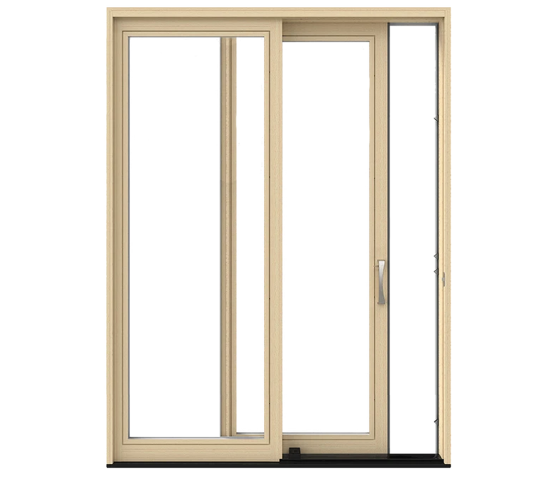 Boston Pella Lifestyle Series Wood Sliding Patio Doors